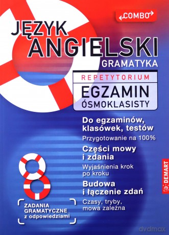 Język angielski Gramatyka Repetytorium Egzamin ósmoklasisty - Maria Szukalska, Krzysztof Szukalski [KSIĄŻKA]