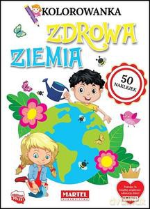 Kolorowanka z naklejkami Zdrowa ziemia [KSIĄŻKA]
