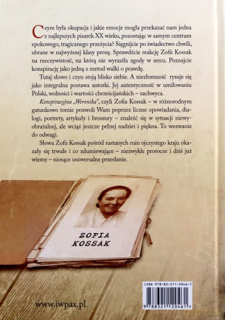 Konspiracyjna "Weronika" - Zofia Kossak [KSIĄŻKA]