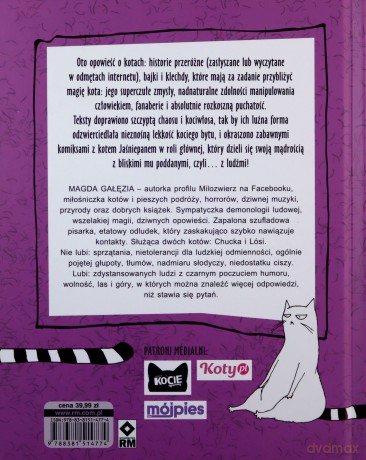 Mądrości kota jaśniepana - Magdalena Gałęzia [KSIĄŻKA]