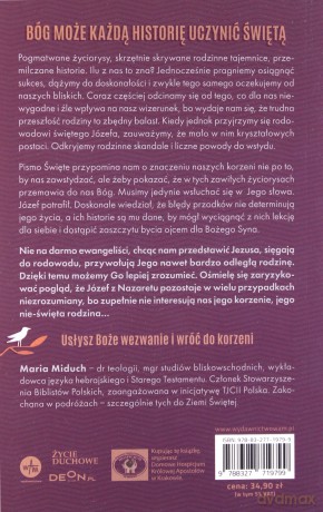 Mężczyźni wybrani przez Boga. Dzieje rodu św. Józefa - Maria Miduch [KSIĄŻKA]