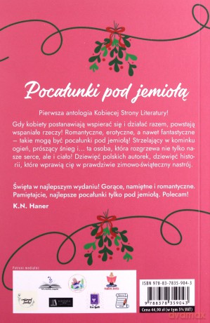 Pocałunki pod jemiołą [KSIĄŻKA]