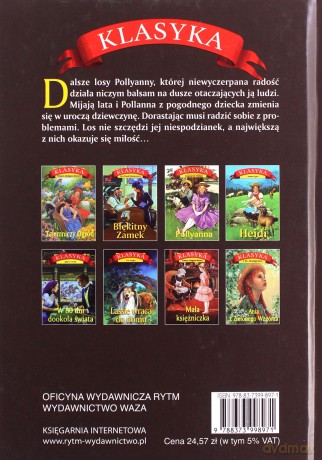 Pollyanna dorasta - Eleanor H. Porter [KSIĄŻKA]