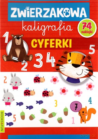 ZWIERZAKOWA KALIGRAFIA Cyferki [KSIĄŻKA]