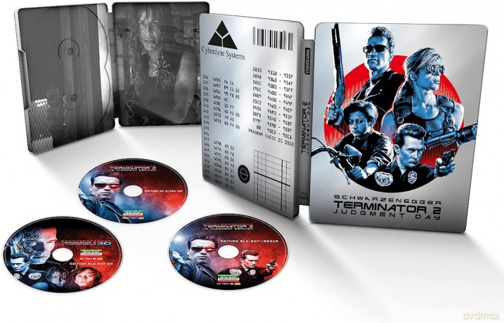 Terminator 2: Judgment Day (Terminator 2: Dzień sądu) (30th Anniversary) (steelbook) [Blu-Ray 4K]+[Blu-Ray 3D]+[Blu-Ray]