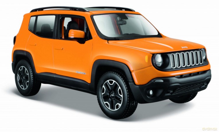 Jeep Renegade Pomarańczowy 1/24