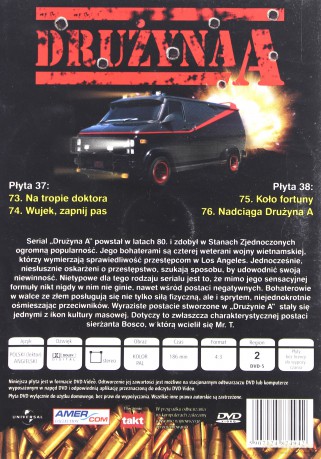 Drużyna A cz. 19 (odcinki 73-76) [2DVD]