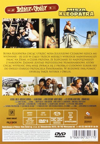 Asterix i Obelix: Misja Kleopatra [DVD]