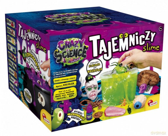 Zestaw Crazy Science Potwornie tajemniczy slime