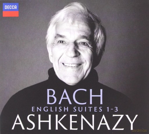 Vladimir Ashkenazy: Bach: English Suites 1-3 [CD]