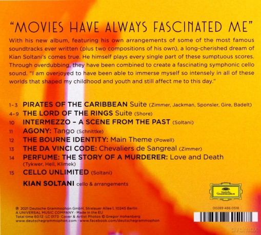 Kian Soltani: Cello Unlimited [CD]