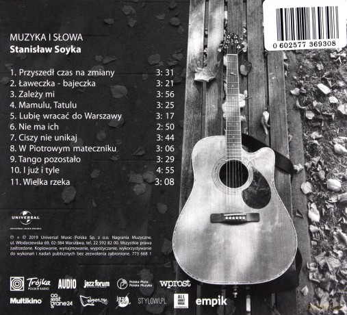 Stanisław Soyka: Muzyka i Słowa Stanisław Soyka + Autograf [CD]