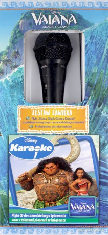 Soundtrack Disney: Vaiana Sing A Long Karaoke + Mikrofon Box (PL) [CD]