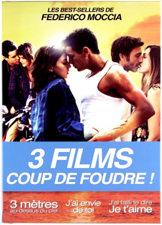 Federico Moccia: 3 Romantic Comedies (3 Metres Au-Dessus Du Ciel / J'ai Envie De Toi / J'ai Failli Te Dire Je T'aime) [BOX] [3DVD]