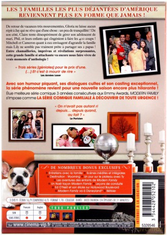 Modern Family Season 3 (Współczesna rodzina) [3DVD]