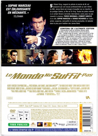 007 James Bond The World Is Not Enough (Świat to za mało) [2DVD]
