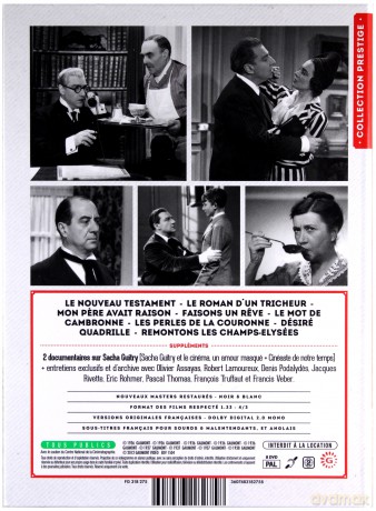 Sacha Guitry - Golden Age (1936-1938) [BOX] [8DVD]