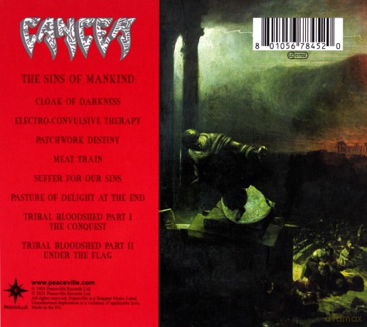 Cancer: The Sins Of Mankind [CD]