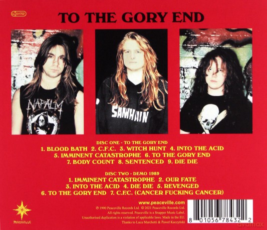 Cancer: To The Gory End [2CD]