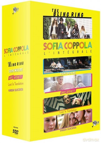 Sofia Coppola 5-Film Collection: Bling Ring / Somewhere / Marie-Antoinette / Lost in Translation / The Virgin Suicides [BOX] [5DVD]