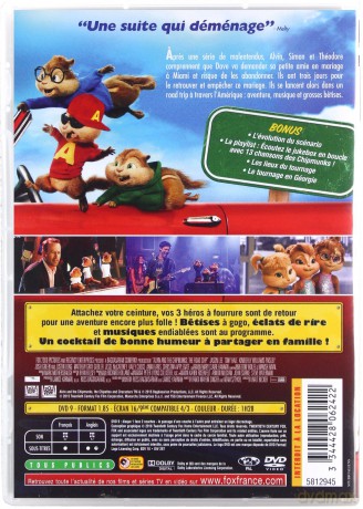 Alvin and the Chipmunks 4: The Road Chip (Alvin i wiewiórki: Wielka wyprawa) [DVD]
