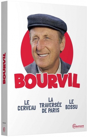 Bourvil: The Brain / The Crossing of Paris / The King's Avenger (Mózg / Czarny rynek w Paryżu / Garbus) [BOX] [3DVD]