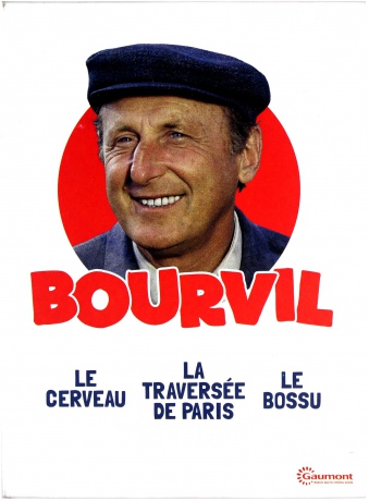 Bourvil: The Brain / The Crossing of Paris / The King's Avenger (Mózg / Czarny rynek w Paryżu / Garbus) [BOX] [3DVD]