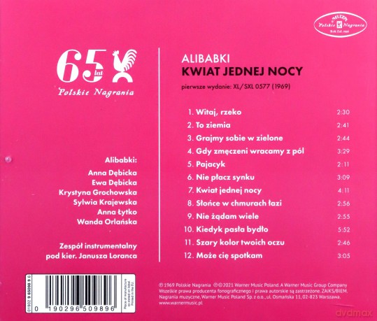 Alibabki: Kwiat Jednej Nocy [CD]