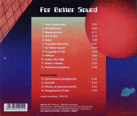 Zet: For Better Sound [CD]
