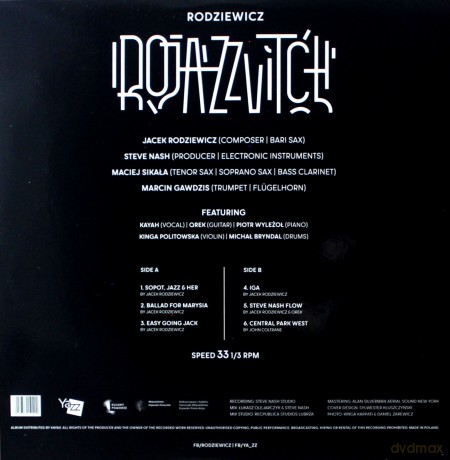 Jacek Rodziewicz: ROJAZZVITCH [Winyl]
