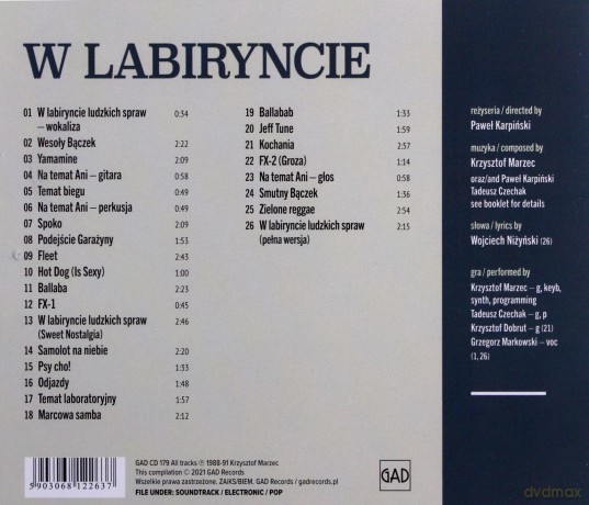 Krzysztof Marzec: W labiryncie [CD]