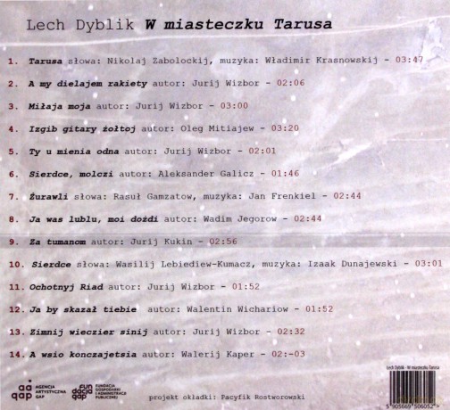 Lech Dyblik: W miasteczku Tarusa [CD]