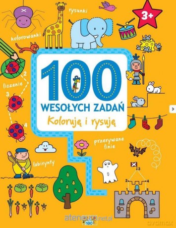 100 wesołych zadań. Koloruję i rysuję [KSIĄŻKA]