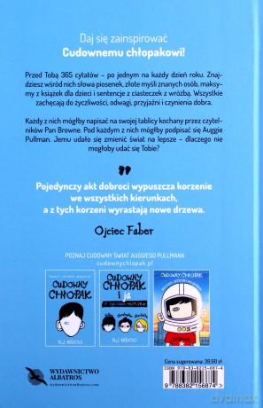 365 dni cudowności - R.J. Palacio [KSIĄŻKA]
