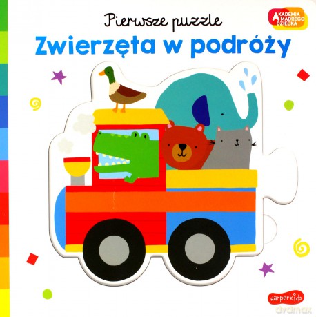 Akademia mądrego dziecka. Zwierzęta w podróży - Damien Barlow, Lisa Barlow [KSIĄŻKA]