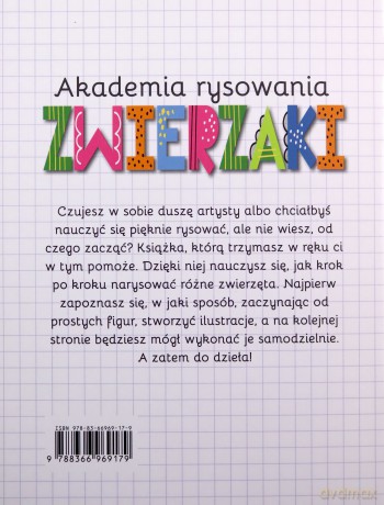 Akademia rysowania. Zwierzaki [KSIĄŻKA]