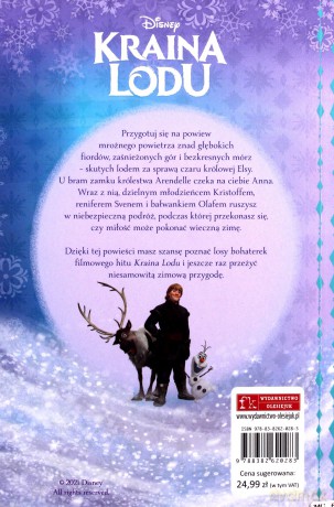 Biblioteczka przygody. Disney Kraina Lodu [KSIĄŻKA]