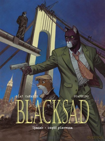 Blacksad (Tom 6) Upadek - Juan Daz Canales, Juanjo Guarnido, Joanna Jabłońska [KOMIKS]