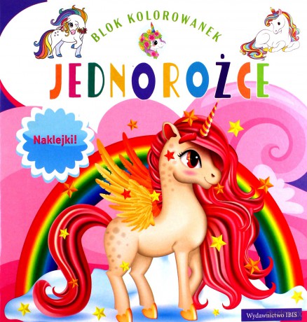 Blok kolorowanek. Jednorożce [KSIĄŻKA]