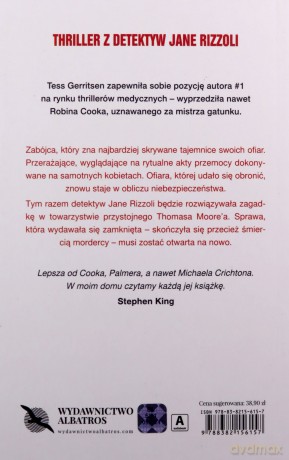 Chirurg - Tess Gerritsen [KSIĄŻKA]