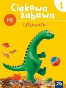 Ciekawa zabawa 4-latki Karty pracy cz.1 2021 - Magdalena Ledwoń [KSIĄŻKA]