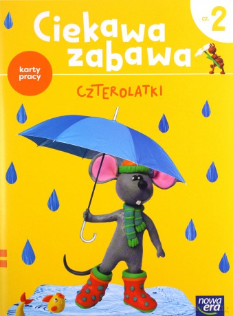 Ciekawa zabawa 4-latki Karty pracy cz.2 2021 - Magdalena Ledwoń [KSIĄŻKA]
