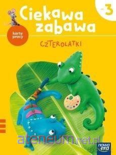 Ciekawa zabawa 4-latki Karty pracy cz.3 2021 - Magdalena Ledwoń [KSIĄŻKA]
