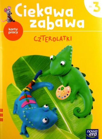 Ciekawa zabawa 4-latki Karty pracy cz.3 2021 - Magdalena Ledwoń [KSIĄŻKA]