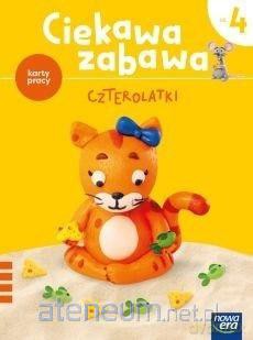 Ciekawa zabawa 4-latki Karty pracy cz.4 2021 - Magdalena Ledwoń [KSIĄŻKA]