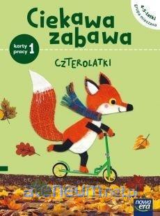 Ciekawa zabawa 4-latki Karty pracy w grupach mieszanych 4-5latki cz.1 [KSIĄŻKA]