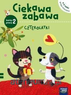Ciekawa zabawa 4-latki Karty pracy w grupach mieszanych 4-5latki cz.2 [KSIĄŻKA]