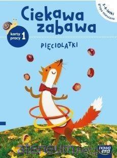Ciekawa zabawa 5-latki Karty pracy w grupach mieszanych 5-6 latki cz.1 [KSIĄŻKA]