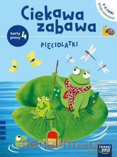 Ciekawa zabawa 5-latki Karty pracy w grupach mieszanych 5-6 latki cz.4 [KSIĄŻKA]