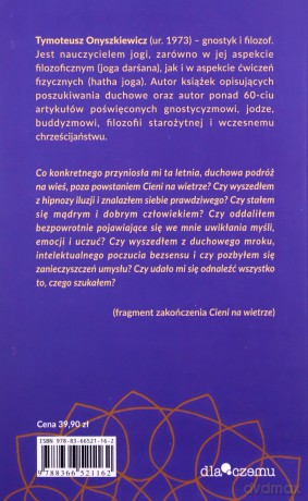 Cienie na wietrze - Tymoteusz Onyszkiewicz [KSIĄŻKA]